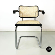 将图片加载到图库查看器,Chair with armrests by Marcel Breuer for Gavina, 1960s