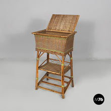 Carica l'immagine nel visualizzatore di Gallery, Cabinet in rattan, 1930s