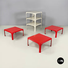 画像をギャラリービューアに読み込む, Stackable coffee table Demetrio 45 by Vico Magistretti for Artemide, 1970s