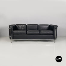 画像をギャラリービューアに読み込む, Sofa LC2 by Le Corbusier, Jeanneret and Perriand for Cassina, 1980s