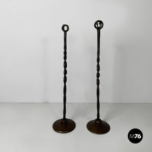 画像をギャラリービューアに読み込む, Doorstop in wrought iron, 1930s