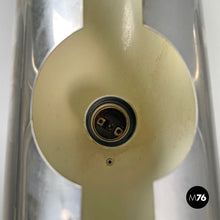 画像をギャラリービューアに読み込む, Cylindrical wall lamps in chromed metal, 1970s