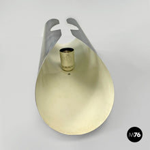 画像をギャラリービューアに読み込む, Cylindrical wall lamps in chromed metal, 1970s