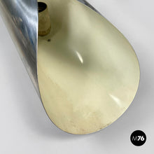 画像をギャラリービューアに読み込む, Cylindrical wall lamps in chromed metal, 1970s