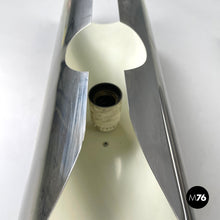 画像をギャラリービューアに読み込む, Cylindrical wall lamps in chromed metal, 1970s