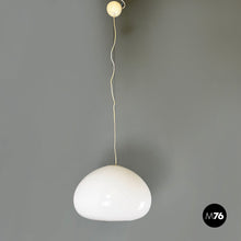 Charger l'image dans la galerie, Chandelier Black and White by Achille and Piergiacomo Castiglioni for Flos, 1970s