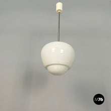 将图片加载到图库查看器,Chandelier in opaline glass, 1970s