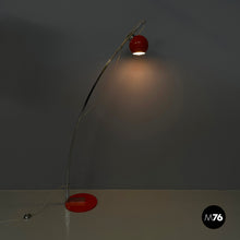 Carica l'immagine nel visualizzatore di Gallery, Floor lamp in orange metal, 1970s