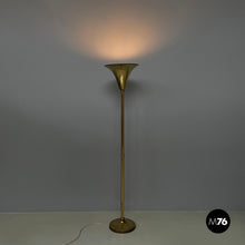 画像をギャラリービューアに読み込む, Floor lamp in brass, 1940s