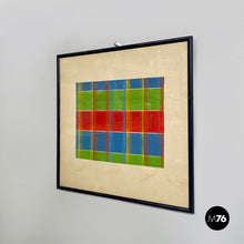 画像をギャラリービューアに読み込む, Geometrical painting on paper, 1990s