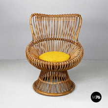 Charger l'image dans la galerie, Armchair Margherita by Franco Albini for Bonacina, 1960s