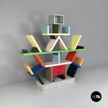 Load image into Gallery viewer, Bookcase Carlton by Ettore Sottsass for Memphis, 1981