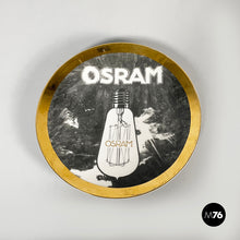 将图片加载到图库查看器,Decorative plate Osram by Fornasetti, 1970s