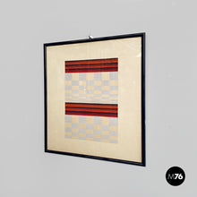 画像をギャラリービューアに読み込む, Geometrical painting on paper, 1990s