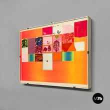 画像をギャラリービューアに読み込む, Geometrical painting on paper, 1970s