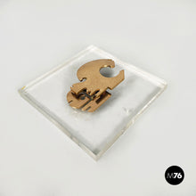 将图片加载到图库查看器,Bronze sculpture by Edmondo Cirillo, 1970s