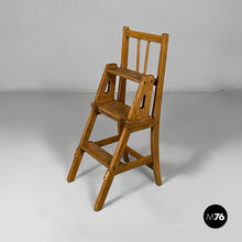 Load image into Gallery viewer, Chair ladder in wood, 1930s