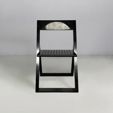 Carica l'immagine nel visualizzatore di Gallery, Black wooden folding chairs, 1980s