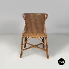 Load image into Gallery viewer, Chairs in rattan, 1930s