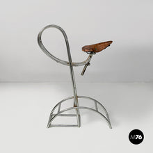 Carica l'immagine nel visualizzatore di Gallery, Stool with bicycle seat, 1970s