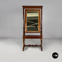 Load image into Gallery viewer, Floor mirror in wood, 1850s
