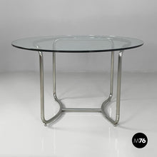 将图片加载到图库查看器,Dining table by Vittorio Introini, 1970s