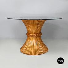 Load image into Gallery viewer, Dining table by McGuire, 1970s