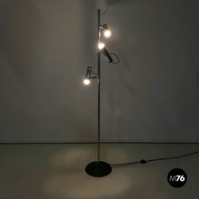 将图片加载到图库查看器,Adjustable three-lights floor lamp, 1970s