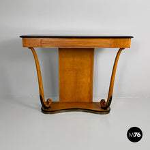 Carica l'immagine nel visualizzatore di Gallery, Consolle in wood and glass, 1930s