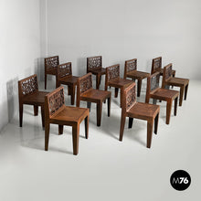 Load image into Gallery viewer, Chairs in corten steel, 2010s