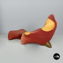 Carica l'immagine nel visualizzatore di Gallery, Armchair with ottoman Hal by Marc Sadler for Cassina, 1990s