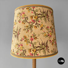 将图片加载到图库查看器,Floor lamp in wood and fabric, 1930s