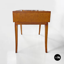 Load image into Gallery viewer, Walnut wood desk for Hille of London, 1920s