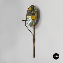 Charger l'image dans la galerie, Candle holder in brass and mirror, 1950s