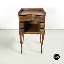 Carica l'immagine nel visualizzatore di Gallery, Wooden bedside, early 1900s