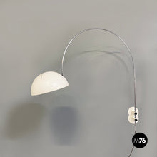 画像をギャラリービューアに読み込む, Adjustable wall lamp Coupé 1159 by Joe Colombo for O-Luce, 1970s