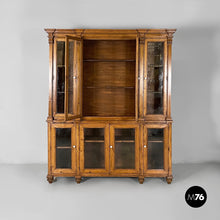 画像をギャラリービューアに読み込む, Sideboard in wood and glass, 1930s