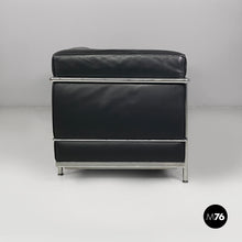 画像をギャラリービューアに読み込む, Sofa LC2 by Le Corbusier, Jeanneret and Perriand for Cassina, 1980s