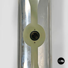 画像をギャラリービューアに読み込む, Cylindrical wall lamps in chromed metal, 1970s