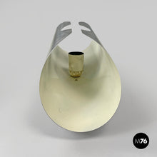 画像をギャラリービューアに読み込む, Cylindrical wall lamps in chromed metal, 1970s