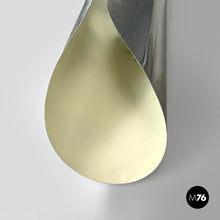 画像をギャラリービューアに読み込む, Cylindrical wall lamps in chromed metal, 1970s