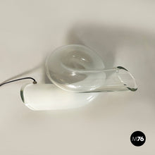 画像をギャラリービューアに読み込む, Knotted table lamp in glass, 1980s