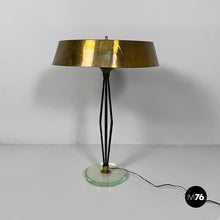 将图片加载到图库查看器,Table lamp 1959 by Max Ingrand for Fontana Arte, 1950s