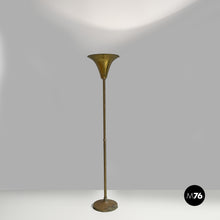 Carica l'immagine nel visualizzatore di Gallery, Brass floor lamp, 1940s