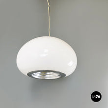 Charger l'image dans la galerie, Chandelier Black and White by Achille and Piergiacomo Castiglioni for Flos, 1970s