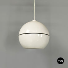 Charger l'image dans la galerie, Chandelier in white metal, 2000s