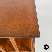 Load image into Gallery viewer, Revolving wooden bookcase, 1940s