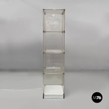 Carica l'immagine nel visualizzatore di Gallery, Bookcase with lamp in plexiglass, 1970s