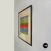 画像をギャラリービューアに読み込む, Geometrical painting on paper, 1990s