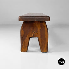 Load image into Gallery viewer, Benches in wood, 1970s